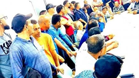 مشاغل حول عدم تطبيق الزيادة في الاجور والتأمين على المرض في شركة النقل والتوزيع والشحن STDM