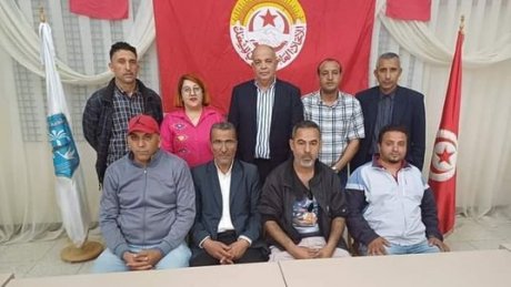 المكتب النقابي الجديد للنقابة الأساسية لأعوان و عمال بلدية الزهراء
