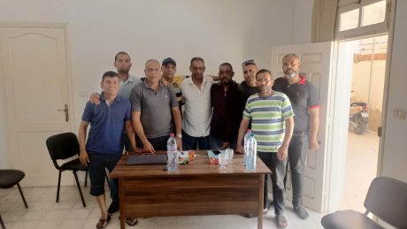 انعقاد مؤتمر النقابة الأساسية لشركة البييئة والغراسة والبستنة بقابس الغربية