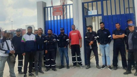 حادث شغل يودي بحياة عامل في ميناء بنزرت واحتجاج عمّالي على غياب السلامة