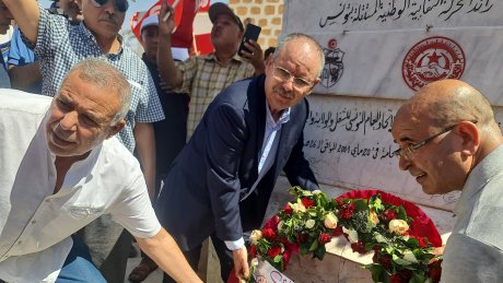 الامين العام يشرف على إحياء ذكرى محمد علي الحامي
