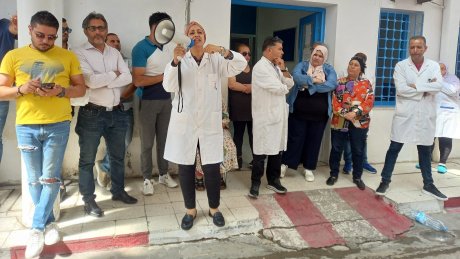 تجمع احتجاجي لاعوان معهد القصاب صباح الاربعاء لهذه الاسباب