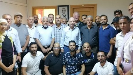 الأمين العام لإتحاد الشغل يستقبل وفودا نقابية من الشرق الأوسط وشمال افريقيا