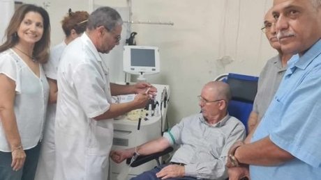 الأمين العام يتبرع بالدم في مستشفى بالدار البيضاء لفائدة المصابين في الزلزال