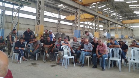 مؤتمر النقابة الأساسية لشركة القنوات بالنفيضة
