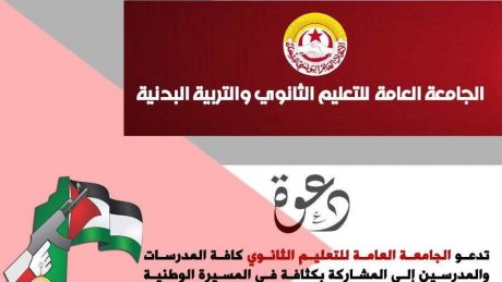 نجاح الوقفات الاحتجاجية للأساتذة في الجهات دعما لفلسطين