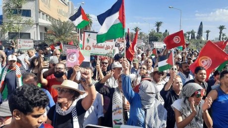 فلسطين قضية أممية قومية بتداعيات وطنية : المسيرات الاحتجاجية الهويات السياسية وإعادة الانتشار