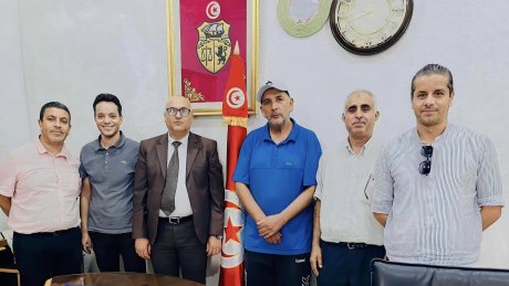 لقاء إيجابي بين هيئة الاتحاد الرياضي بسبيطلة والمعتمد الأول للقصرين