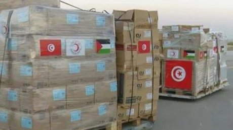 ستة شاحنات أدوية و مسلتزمات طبية من التونسيين بفرنسا لفائدة غـ.ز.ة