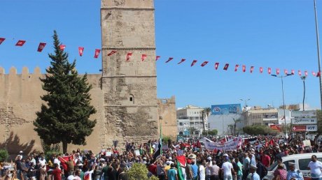 اتحاد الشغل بصفاقس ينظم مسيرة غدا انتصارا لطوفان الأقصى