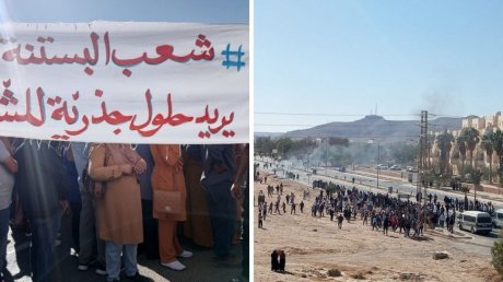 الاتفاق على صرف أجور عمال البيئة والبستنة بتطاوين بعد احتجاجات وعمليات كر وفر