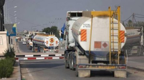 بعد انقطاع استمر 40 يوما: دخول أول شاحنة وقود إلى قطاع غزة عبر معبر رفح