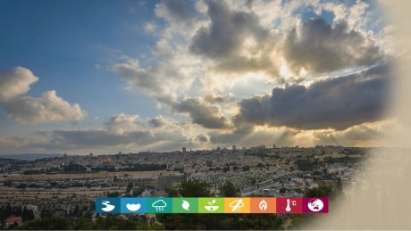 حالة الطقس في قطاع غزة : أجواء غائمة جزئيا مع احتمال سقوط أمطار محلية
