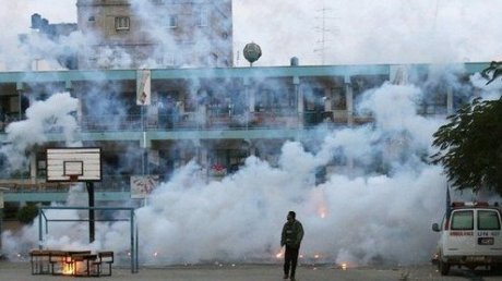 في قطاع غزة : مجزرة جديدة في مدرسة الفاخورة