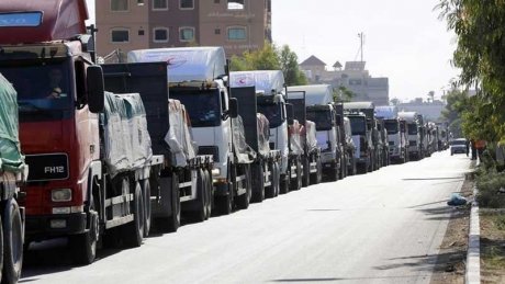 دخول 200 شاحنة مساعدات عبر معبر رفح