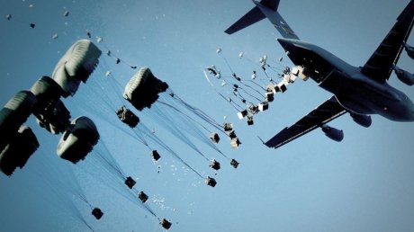 فرنسا والأردن تنفذان اسقاطا جويا لمساعدات طبية على غزة
