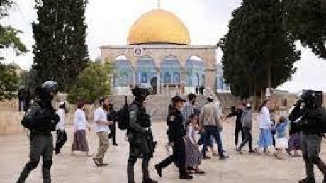 عشرات المستعمرين يقتحمون المسجد الأقصى