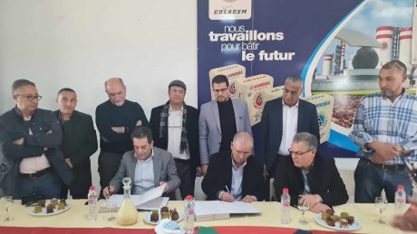 في شركة الاسمنت كولاسام : التزام نقابي اداري مشترك بالسياسات والممارسات لأماكن عمل صحية وآمنة