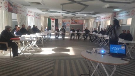 حلقة تكوينية حول الاتصال النقابي المباشر بالاتحاد الجهوي للشغل بصفاقس