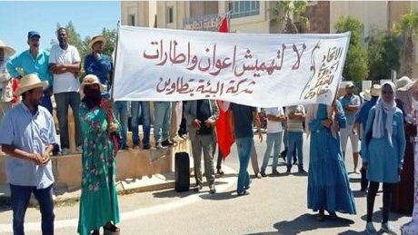 أعوان البستنة في تطاوين يطالبون باجورهم وبإنقاذ شركتهم