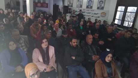 الإطارات النقابية بأريانة: دفاعنا عن الإتحاد وعن الطبقة العاملة مستمر لما بعد محطة 2 مارس وبأكثر بسالة