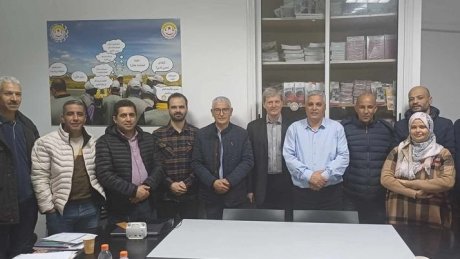 الجامعة العامة للمعادن والالكترونيك تستقبل وفد الاتحاد الدولي للصناعات