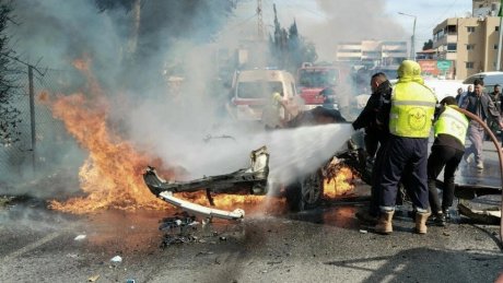شهيدان نعت حركة حماس أحدهما في غارة "إسرائيلية" على جنوب لبنان