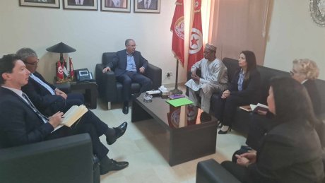 الطبوبي يستقبل مدير مكتب منظمة العمل الدولية بشمال إفريقيا وتأكيد على الحوار الاجتماعي