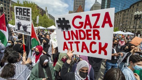 حملات تحريض ضدّ احتجاجات الطلاّب في أمريكا على حرب الإبادة في فلسطين