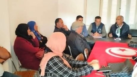 مسيرة احتجاجية وعريضة الى رئيس الدولة في جبنيانة