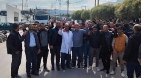 فك الاعتصام بشركة كرماكس بقرمبالية
