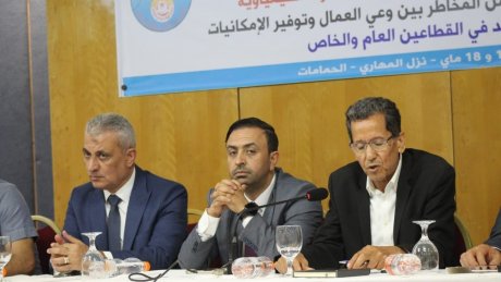 عثمان الجلولي في الندوة التكوينية لقطاع النفط : لابد من ضبط استراتيجية وطنية للسلامة والصحة المهنية