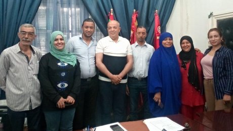 تشكيلة جديدة على راس النقابة الأساسية لموظفي التربية المحمدية - فوشانة