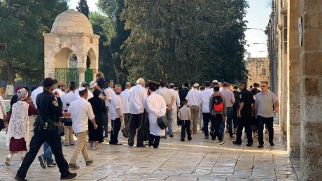 عشرات المستعمرين يقتحمون المسجد الأقصى