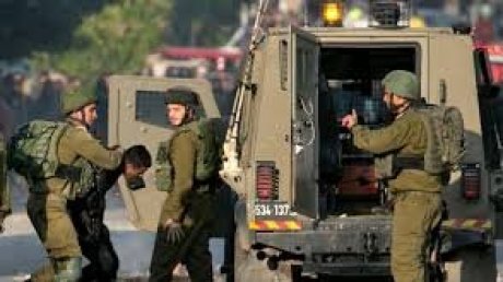 الاحتلال يعتقل 22 مواطنا فلسطينيا على الأقل من الضفة الغربية