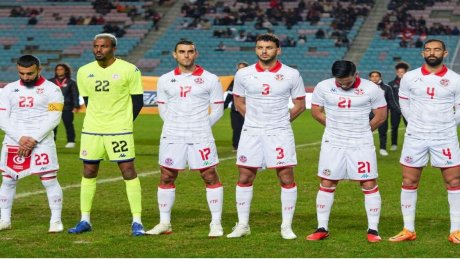 المنتخب التونسي لكرة القدم يختتم تحضيراته لمباراة غينيا الاستوائية