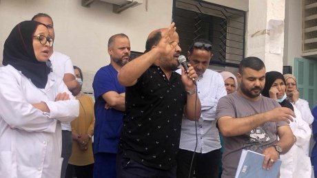 قفصة : النقابة الاساسية للصحة بمستشفى الحسين بوزيان تهدد بالاضراب
