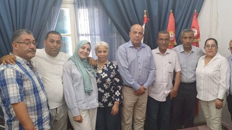 تشكيلة جديدة على رأس الفرع الجامعي للبلديات ببن عروس