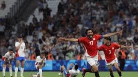 منتخب مصر الأولمبي يبلغ نصف نهائي مسابقة كرة القدم ضمن الألعاب الأولمبية