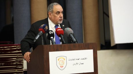 انتخاب الفناطسة أمبنا عاما لاتحاد عمال الأردن