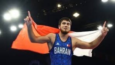 البحريني أحمد تاج الدينوف يتوج بذهبية المصارعة الحرة لوزن 97 كلغ