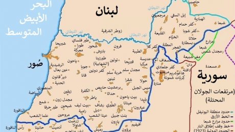 جيش الاحتلال يبدأ بتنفيذ عملية برية في جنوب لبنان وخريطة للتعرف على جغرافيا المنطقة
