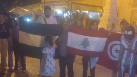 تونسيون يعبرون عن فرحهم بمنجزات المقاومة
