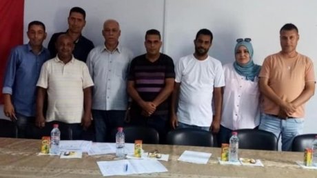 تشكيلة جديدة على رأس النقابة الأساسية لتقنيي التربية بسيدى بوزيد