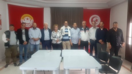 تشكيلة جديدة على رأس النقابة الأساسية بالديوان الوطني للتطهير باريانة