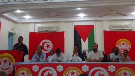 إضراب ناجح لأعوان و إطارات شركة البيئة والغراسة والبستنة بتطاوين