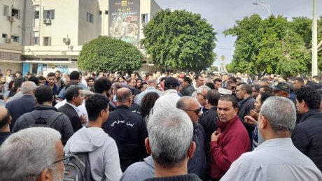 القيروان: وقفة مساندة لعمال مصنع ريتون وللأخ جمال الشريف