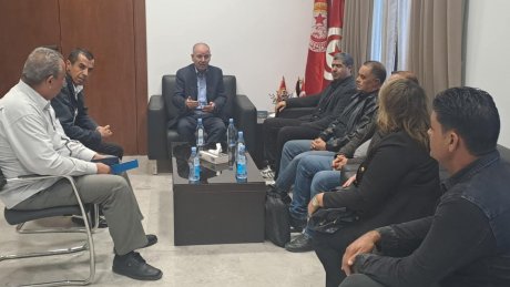 الأمين العام يستقبل مكتب نقابة المرشدين التطبيقيين و دعم كامل للقطاع