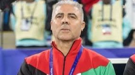 التونسي مكرم دبوب يستقيل من تدريب المنتخب الفلسطيني