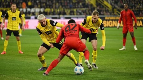 بطولة ألمانيا: بايرن ميونيخ يكرّس عقدته لدورتموند بفرض التعادل ويخسر هدافه كاين للاصابة